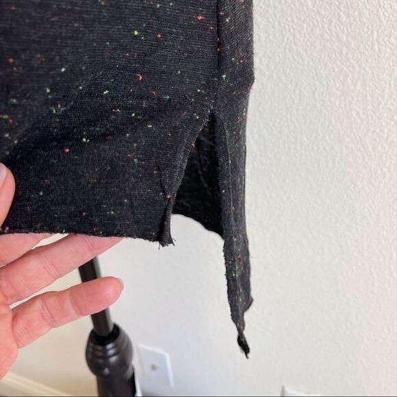 Gimmicks by BKE Black Embroidered Sleeve Top-Small - Picture 4 of 13